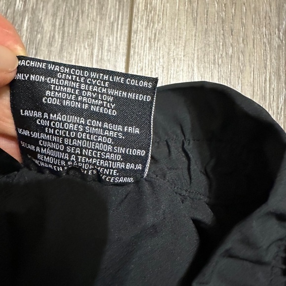 🛍️32 Degrees Cool black high waist pants with ties belt and front zipper size S - Picture 5 of 9